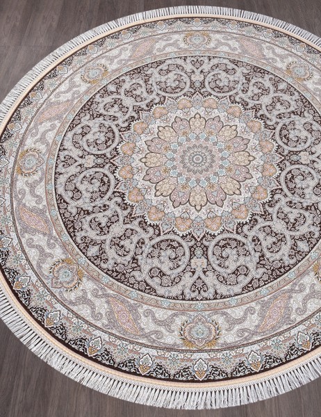 Ковер Farsi 1500 G145 brown круг
