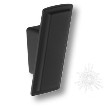 Крючок 7104 010MP24, материал Замак, цвет Чёрный, отделка Черный, 38*25*73 мм