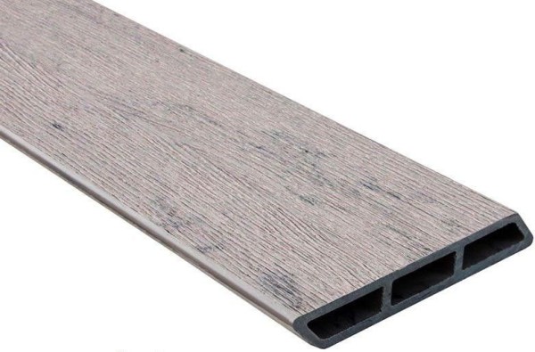 Доска Ромбус 3D ДПК Outdoor STORM GREY серый микс