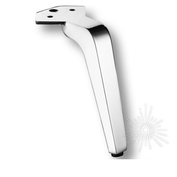 Опора мебельная ESL 450-145 Chrome, материал Замак, отделка Хром