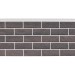 Фасадная панель Grand Line, Состаренный кирпич Design Plus, Кофе (Белый шов)