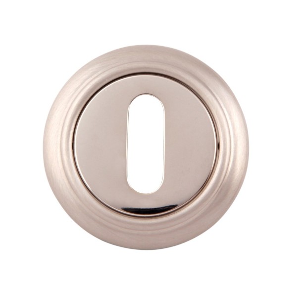 Дополнительные розетки для замка с межкомнатным ключом CAB 50 V SC/CP, материал Латунь, отделка Хром, d=50 мм