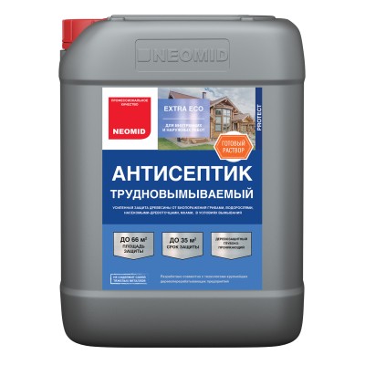 NEOMID EXTRA ECO трудновымываемый антисептик 10 кг