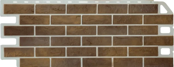 Фасадная панель Альта-Профиль, Кирпич Рустикальный 02