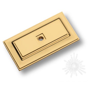 Ответная часть для ручки 3200 и 3130, 3041 0070 GL, материал Замак, отделка Золото, 70*37*8 мм