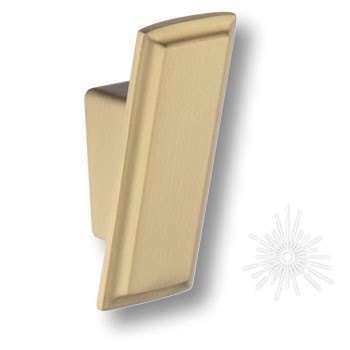 Крючок 7104 010MP35, материал Замак, отделка Золото, 38*25*73 мм