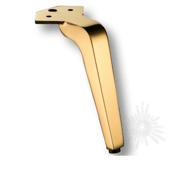 Опора мебельная ESL 450-145 Gold, материал Замак, отделка Золото