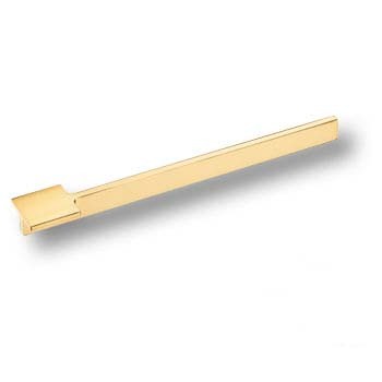 Ручка скоба 8303 0256 GL, материал Алюминий, отделка Золото, 19*40*260 мм