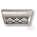Ручка скоба 15.176.32.16, материал Замак, отделка Серебро, 23*21*50 мм