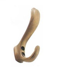 Крючок 1425-013/cornice, материал Латунь, отделка Бронза, 95*17*58 мм