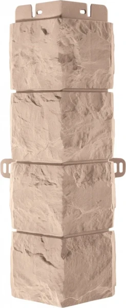 Угол наружный Альта-Профиль, Фагот ЭКО, Кремовый