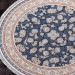 Ковер Farsi 1500 G136 dark blue круг