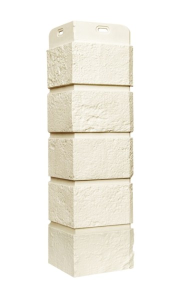 Угол Grand Line, Состаренный кирпич Classic, Цвет Молочный