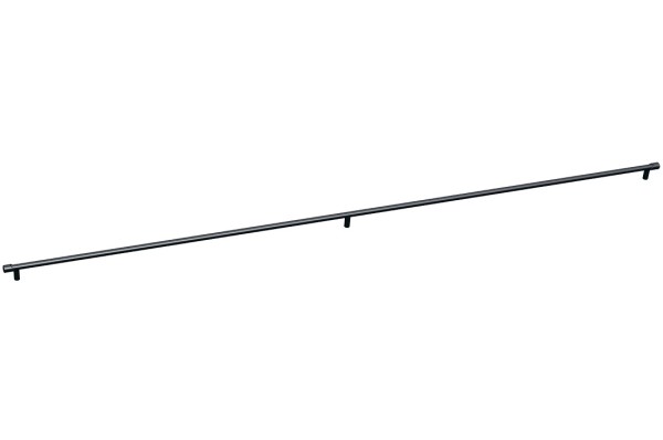 Ручка скоба 8.1149.1172.0252-0252, материал Замак, цвет Чёрный, отделка Черный, 1214*10*30 мм