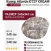 Ковер Atlantis D737 CREAM овал 240x340