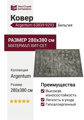 Ковер Argentum 63839-9293 280x380
