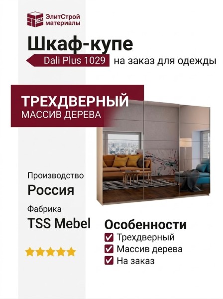 Шкаф-купе Dali Plus 1029