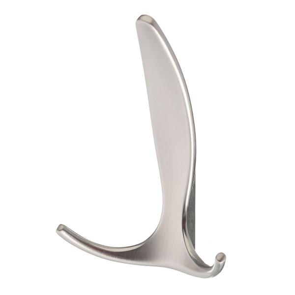 Крючок WZ-E-018-06, материал Замак, отделка Никель, 101*75*35 мм