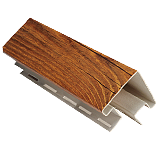 Наружный угол BrusDecor с древесным эффектом