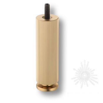 Опора мебельная FL1020 0100 GB-GB, материал Алюминий, отделка Латунь