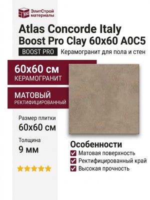 Atlas Concorde Italy Boost Pro Clay 60x60 A0C5