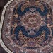 Ковер Shahreza d728 dark navy овал
