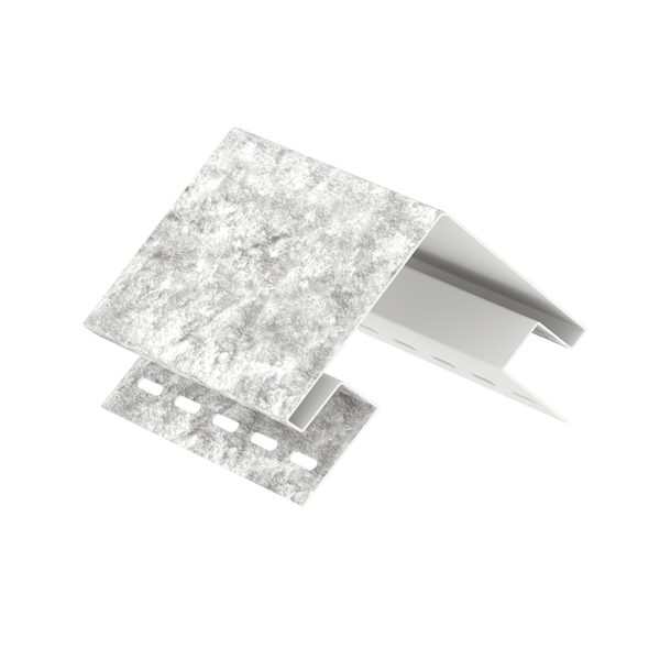 Наружный угол Ю-Пласт, Стоун-хаус Кварцит, Светло-Серый цвет