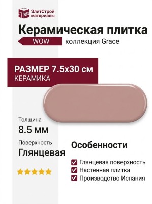 Wow Grace O Blush Gloss 7.5x30 124932