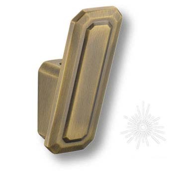 Крючок 7101 010MP30, материал Замак, отделка Бронза, 38*27*78 мм