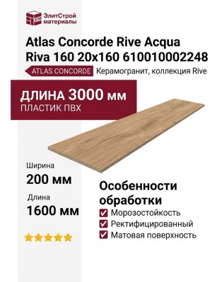 Atlas Concorde Rive Acqua Riva 160 20x160 610010002248