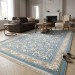 Ковер Zarina M101B blue - blue 300x400