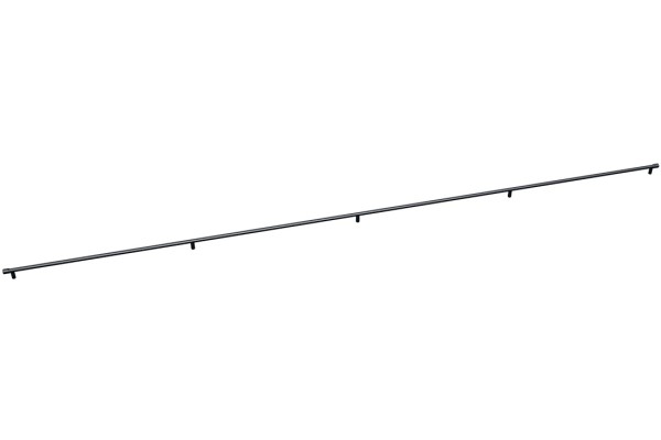 Ручка скоба 8.1149.1794.0252-0252, материал Замак, цвет Чёрный, отделка Черный, 1836*10*30 мм