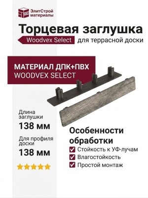 Торцевая заглушка Select