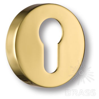 Дополнительные розетки для замка с английским ключом RO12Y GL ROSET, материал Замак, отделка Золото, d=52 мм