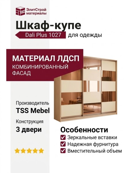 Шкаф-купе Dali Plus 1027
