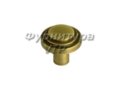 Ручка кнопка Linea Cali "CHIC" PM 20201670PB024 mm, материал Латунь, отделка Бронза, 25*d=24 мм