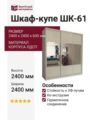 Шкаф-купе ШК-61