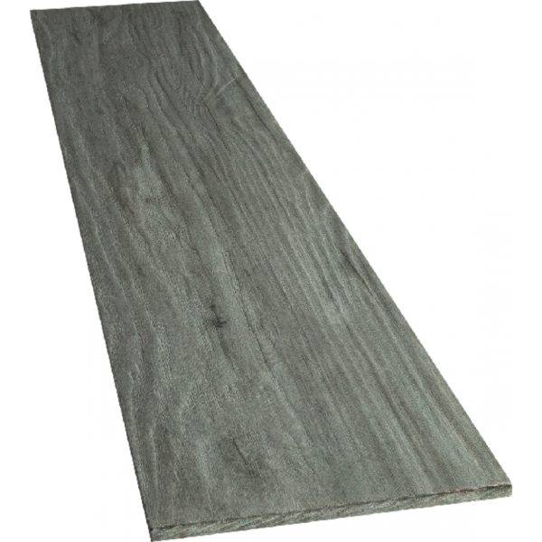 Фиброцементный сайдинг SidWood W-111 с древесной текстурой.