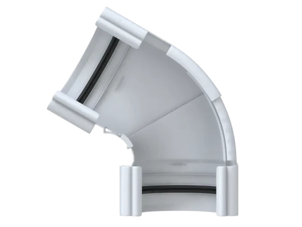 Угол желоба 120-145°, Альта-профиль, Элит Белый