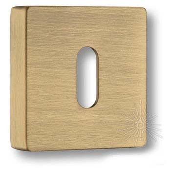 Дополнительные розетки для замка с межкомнатным ключом RO11N ABM ROSET, материал Замак, отделка Бронза, 52*52 мм