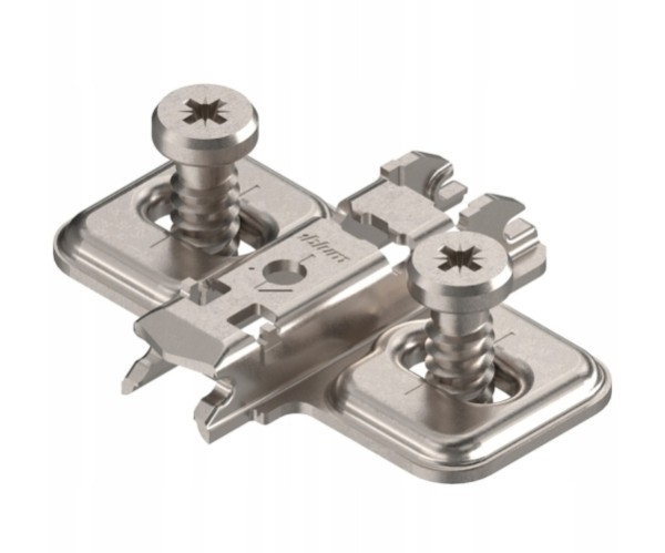 Планка CLIP крестообразная с евровинтами, подъем 0 мм 173L8100, материал Сталь, отделка Никель