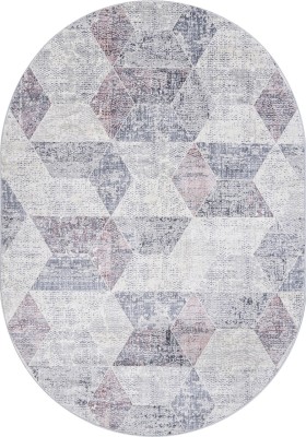 Ковер Zumma F257 PINK овал 280x380