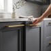 Ручка скоба Viefe GRAF MINI 0430256L291, материал Замак, отделка Золото, 278*33*10 мм