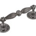 Ручка скоба 0423190 PEWTER, материал Латунь, отделка Серебро, 190*50*50 мм