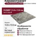 ZYX Amazonia Grey Matt 13.8x13.8 220962