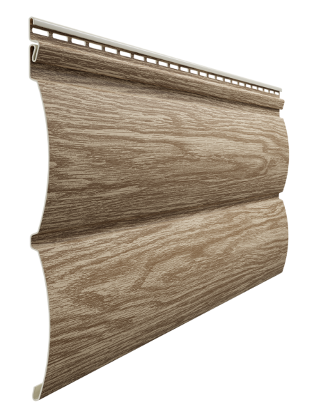 Виниловый сайдинг Docke, Монреаль Блок-Хаус D4.7T, Кедр