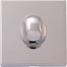 Дополнительные розетки для сантехнического замка WC K CP (50PVC), материал Замак, отделка Хром, 50*50 мм
