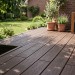 Террасная доска Bruggan Multicolor из ДПК, полнотелая, 120 мм, венге.