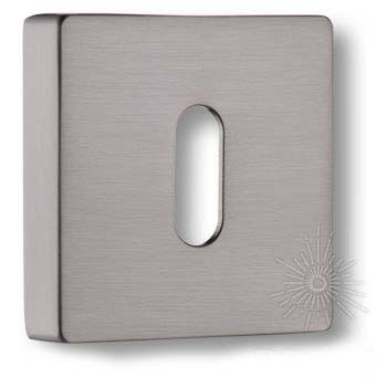 Дополнительные розетки для замка с межкомнатным ключом RO11N BBN ROSET, материал Замак, отделка Титан, 52*52 мм