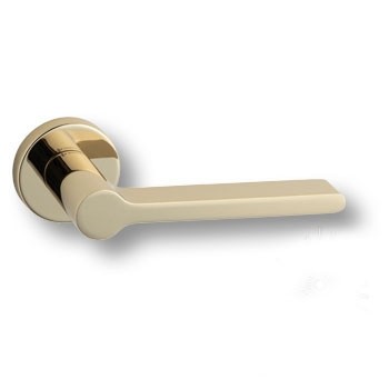 Дверная ручка на круглой розетке HA248RO12 GL ENKEL, материал Замак, отделка Золото, 151*52*67 мм